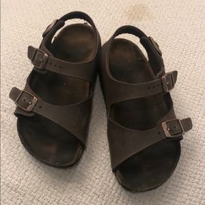 Birkenstock’s toddler size 9 boy or girl sandals